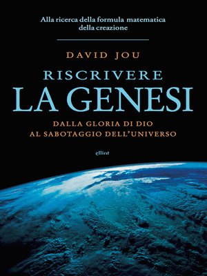 cover image of Riscrivere la genesi